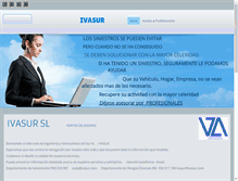 Tablet Screenshot of ivasur.com